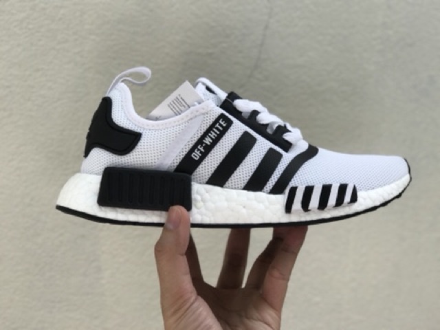 Giày NMD Boost Off White Boost ép cao cấp nhẹ êm bền