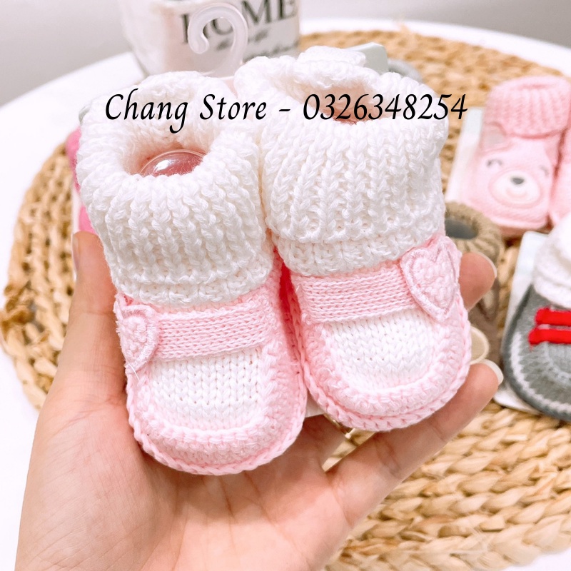 Vớ Len/ Tất Len Carter Cho Bé Sơ Sinh Từ 3-7kg-Tất cho bé