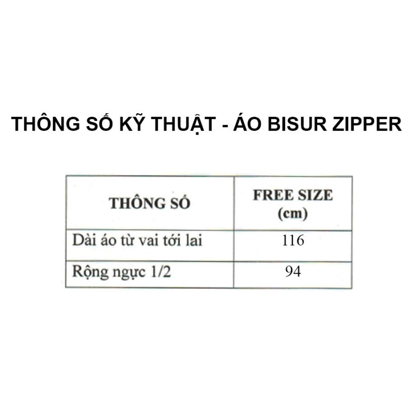 Áo mưa Rando BISUR ZIPPER sang trọng, tiện lợi