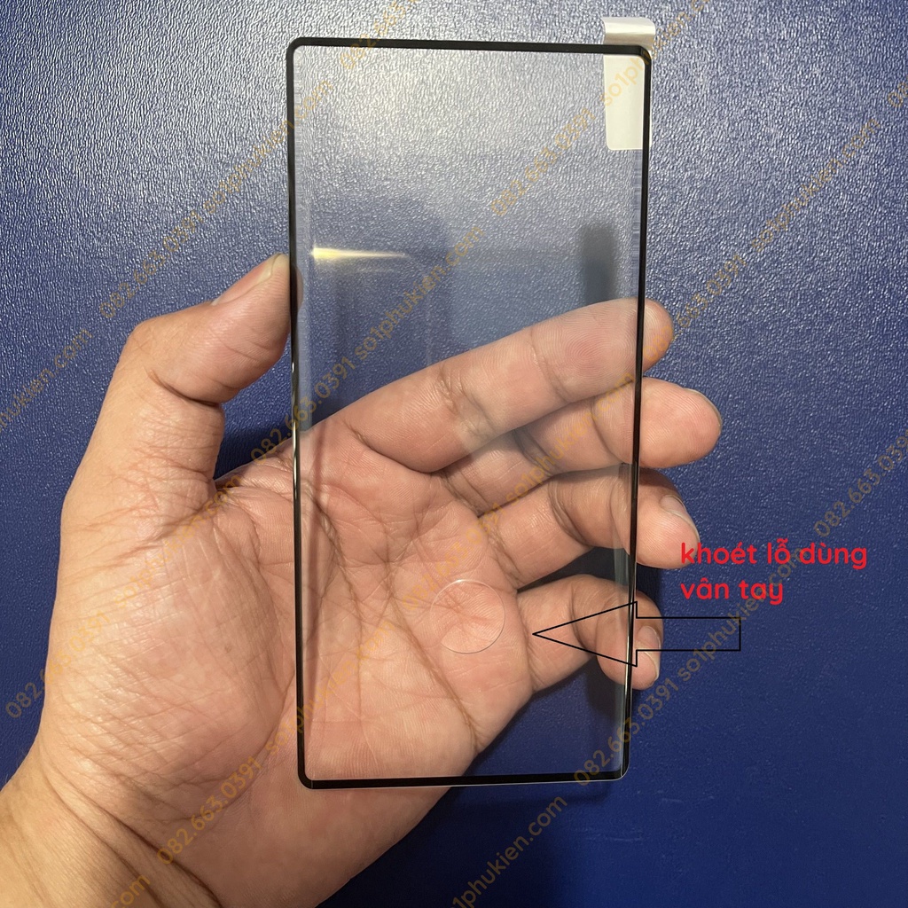 Kính cường lực Samsung Galaxy Note 10 full màn hình, full keo siêu chuẩn