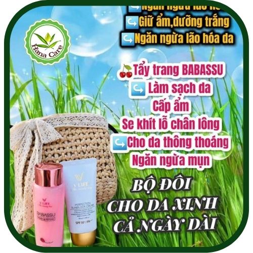 FREESHIP  Nước tẩy trang BABASSU VLIFE | BigBuy360 - bigbuy360.vn