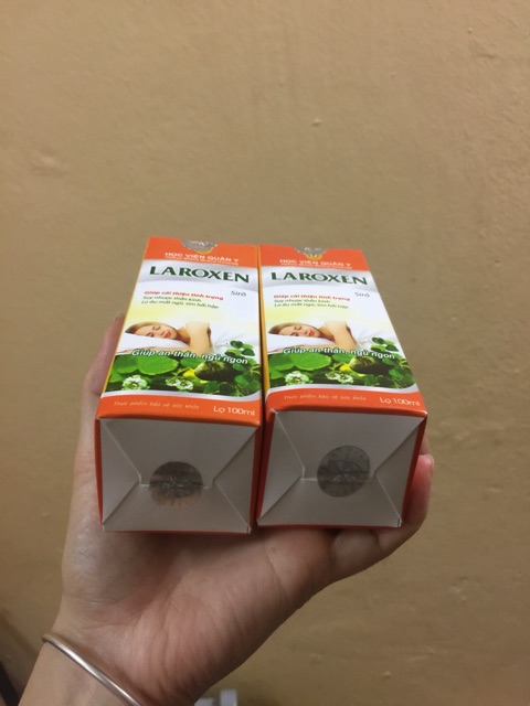 Siro Laroxen của Học viện Quân Y giúp ngủ ngon, cải thiện tình trạng lo âu suy nhược giảm stress