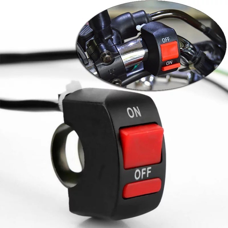 Công tắc đèn pha cho xe máy xe tay ga xe điện On/Off sử dụng cho các loại xe