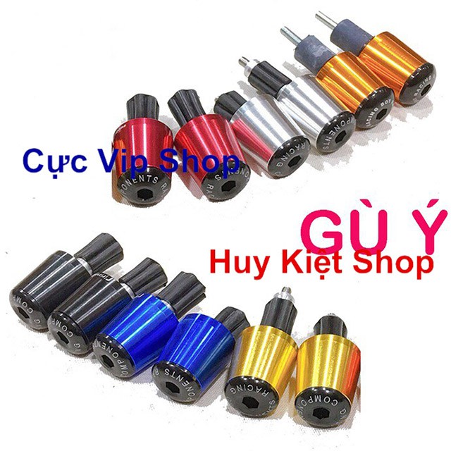 (sử dụng cho tất cả các loại xe) Gù Tay Lái Ý Nhôm CNC