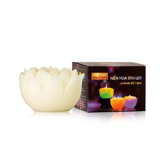 NẾN HOA SEN NHẬT QUANG MINH CANDLE NQM9907