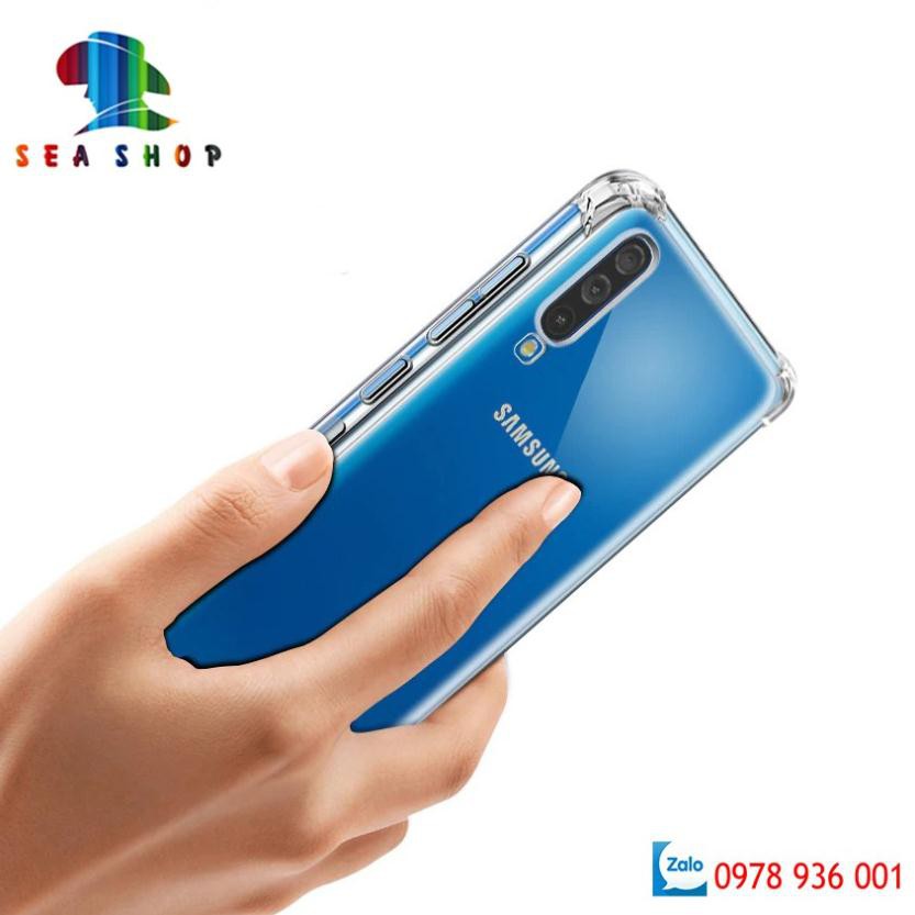 Ốp lưng Samsung Galaxy m A10 A10S A20/A30 A50/A50S A70 A12 A11 A20S A21S A51 A71 J7PRIME PRO NOTE 8 chống sốc- Trong suố