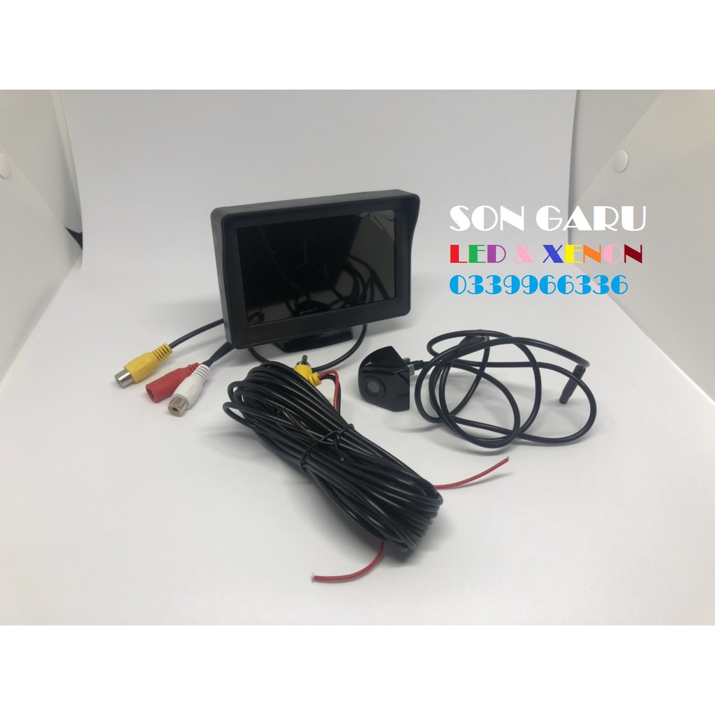 Bộ Camera lùi oto kèm màn hình hiển thị 4,3 inch