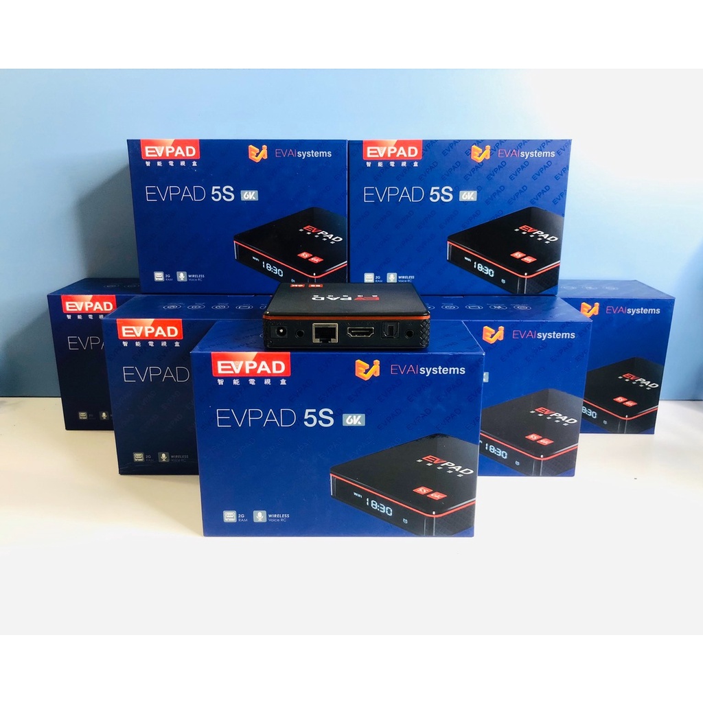 COMBO 02 Box Evpad 5S Ram 2G/16G Chuyên Xem Phim, Truyền Hình Quốc Tế Chính Hãng Bão Hành 12 Tháng.