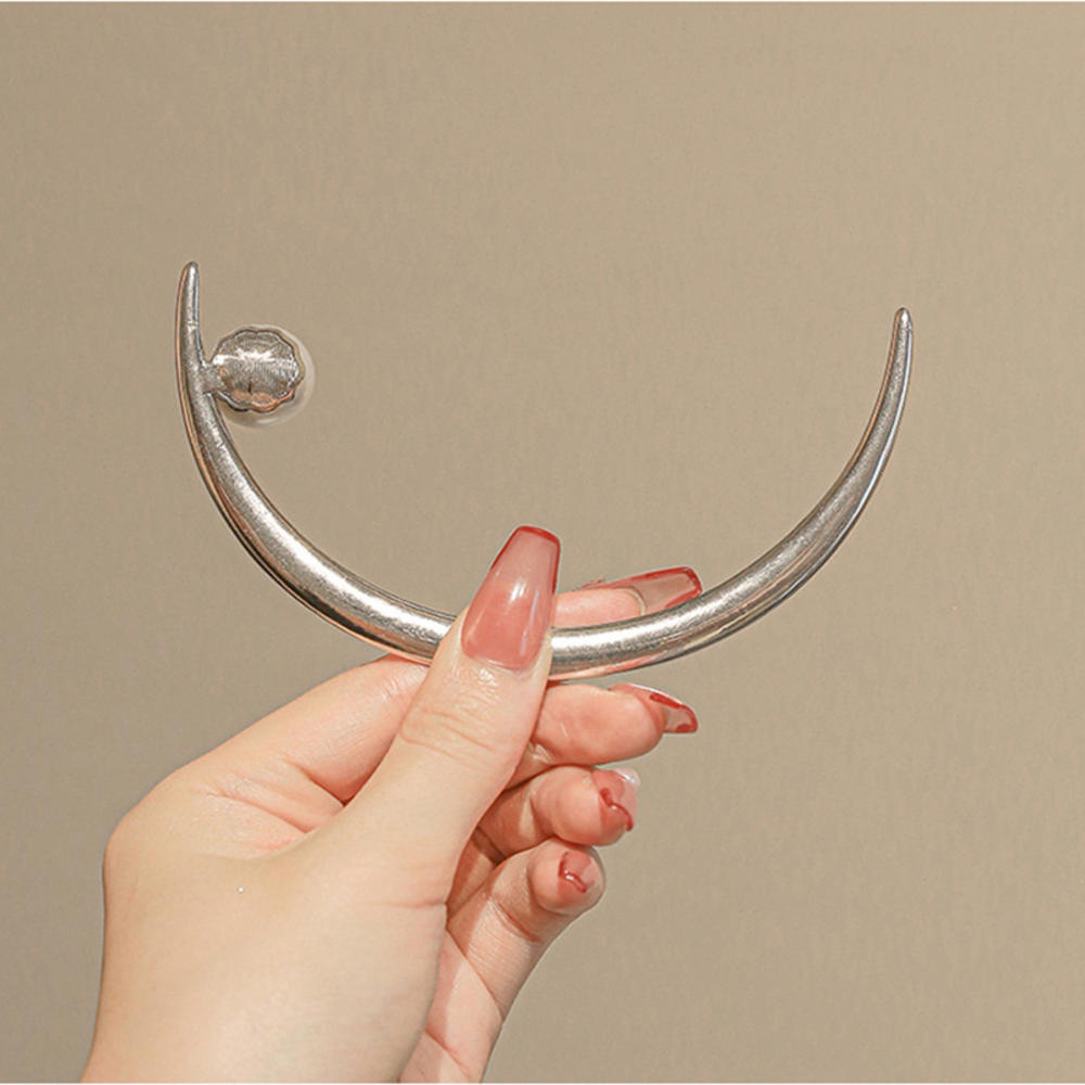 Trâm Cài Tóc Hình Mặt Trăng Phong Cách Hanfu Cổ Điển Cho Nữ