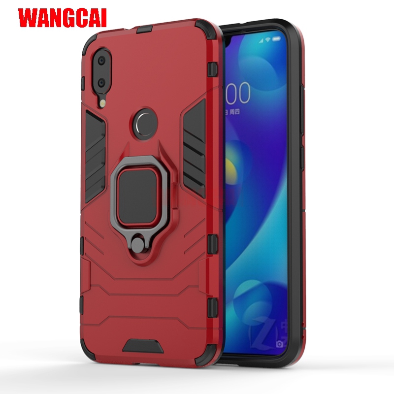 Ốp điện thoại chống sốc họa tiết áo giáp Iron Man cho Xiaomi Redmi 6 Pro Note 5 4 5+ Plus