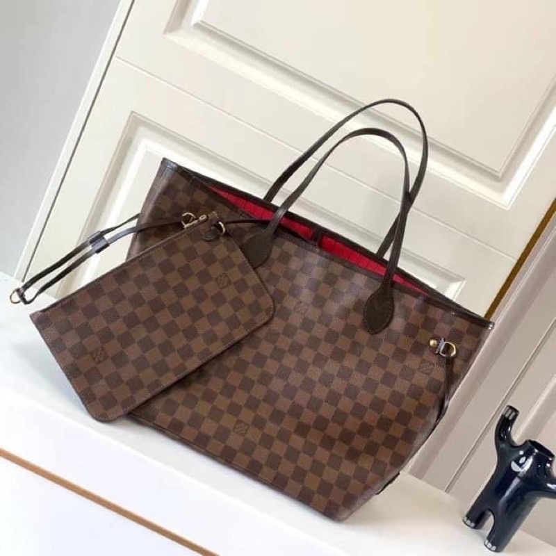 SET TÚI QUAI XÁCH 2 CHI TIẾT NỮ NEVERFULL SUPER VIP BOX NAM CHÂM SMANO BAGS