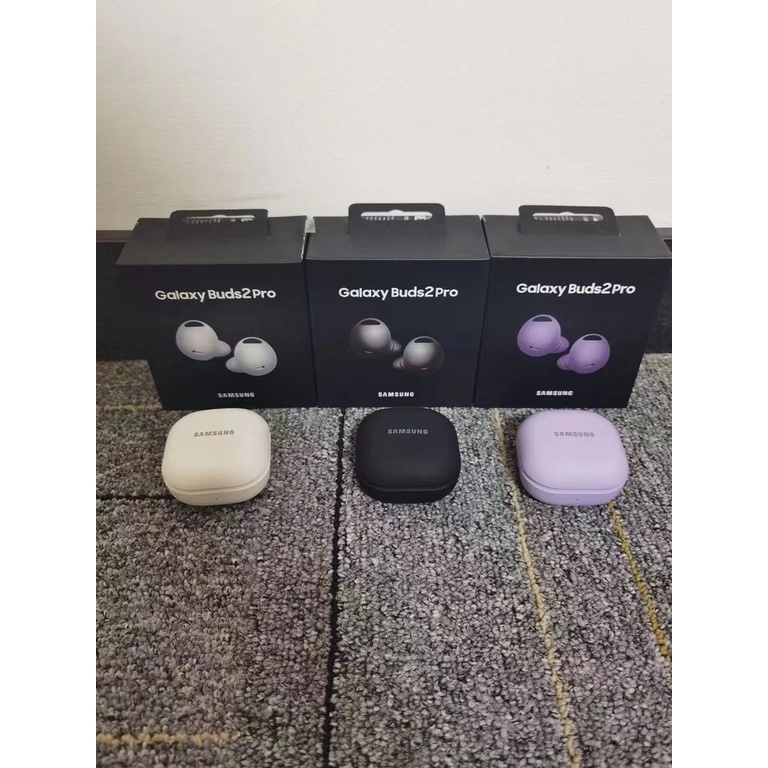 SAMSUNG Tai Nghe Bluetooth Không Dây AKG Galaxy Buds2 Pro TWS Chống Tiếng Ồn Có Mic Kèm Hộp Sạc