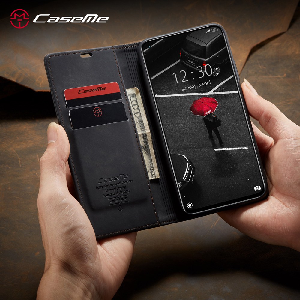 CASEME Bao Da Có Ngăn Đựng Thẻ Cho Xiaomi Mi 10t Lite 5g