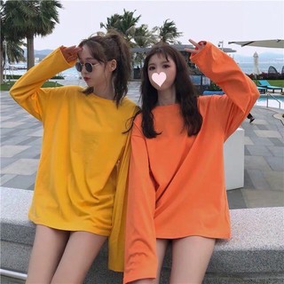 Áo Thun BASIC Tay Dài Form Rộng Unisex - TM48