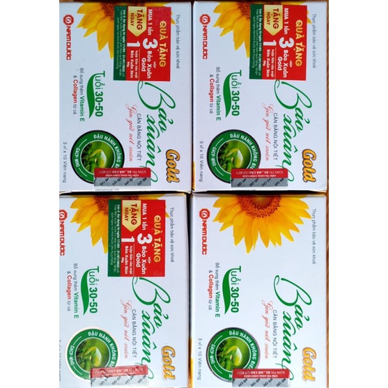 1hộp viên uống Bảo Xuân Gold