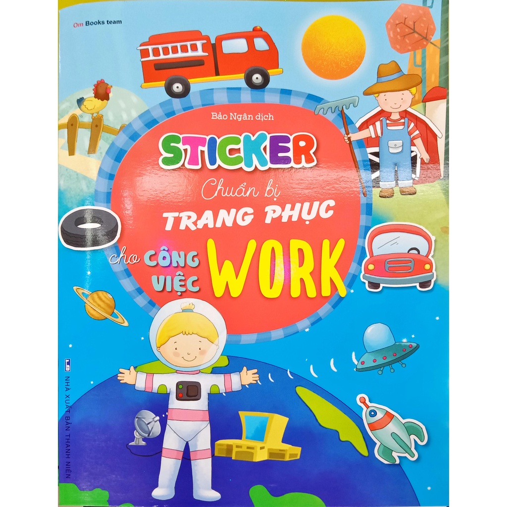 Sách - Sticker Chuẩn bị Trang Phục [NDBOOKS]
