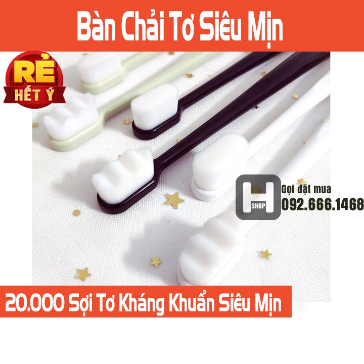 [SALE SIÊU RẺ] BÀN CHẢI ĐÁNH RĂNG SIÊU MỀM SIÊU MỊN VỆ SINH LÀM ĐẸP RĂNG MIỆNG BẢO VỆ NƯỚU ( LỢI )