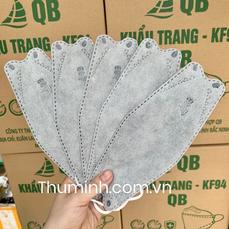 [Giá Sỉ] Thùng 300 Chiếc Khẩu Trang Kháng Khuẩn 4D KF94