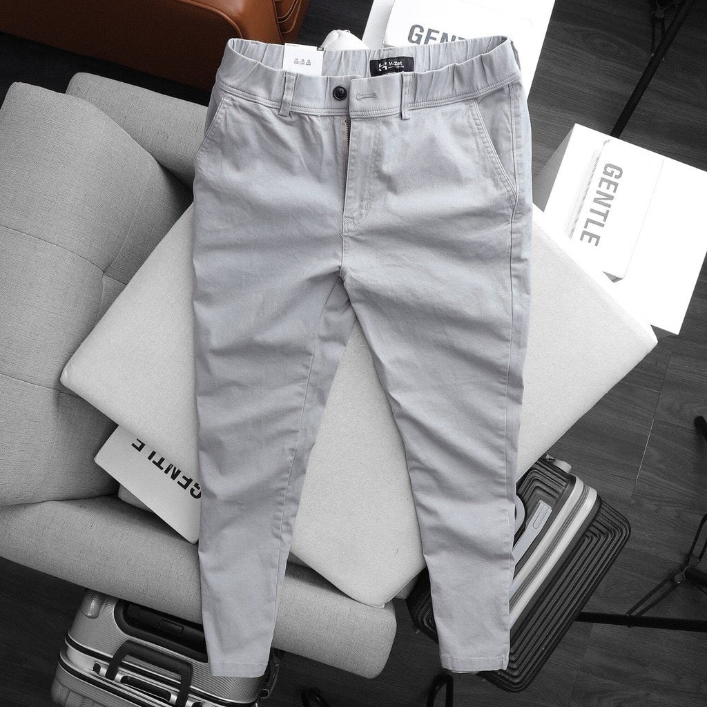 Quần Kaki Nam Cạp Chun - Lưng Thun, Quần Thể Thao Nam, Hàng May Kĩ, Thoáng Kí, Co Dãn Thoải Mái Vô Cùng Mã K28