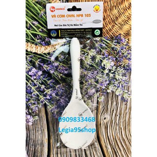 Muôi xới cơm chống dính Hofaco - Vá cơm oval HPB103 - Vá múc cơm bằng nhưa cao cấp, thân thiện với môi trường