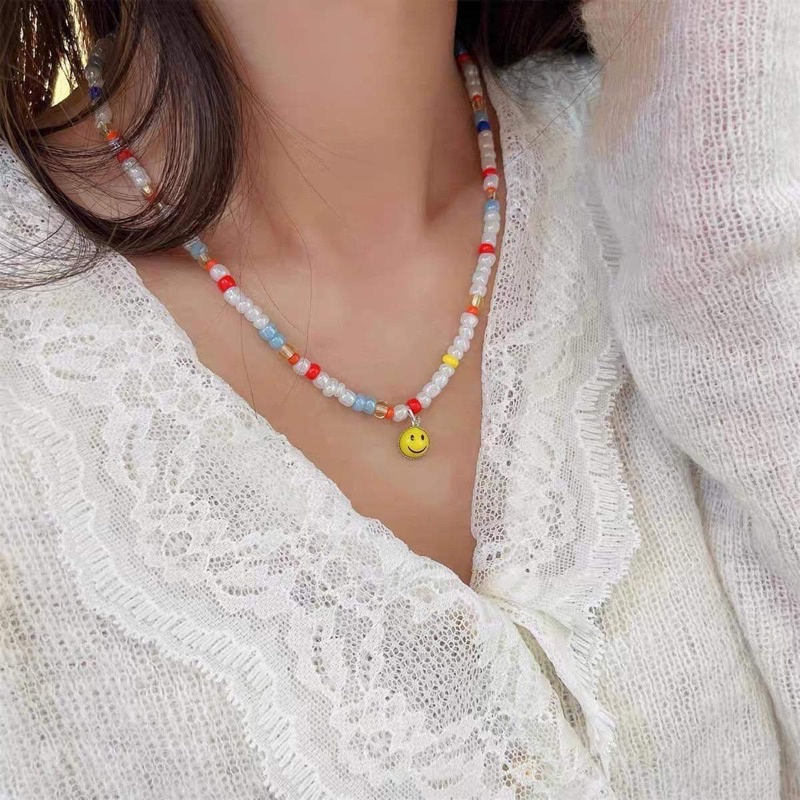 Nhiều mẫu- Dây chuyền hạt cườm charm kute