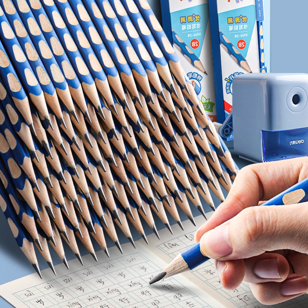 Bút Chì Gỗ 2B HB Không Độc Hại Dành Cho Học Sinh