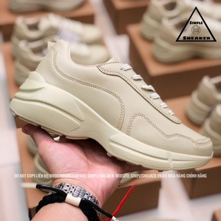 Giày Domba Sneaker Tăng Chiều Cao 🔴FREESHIP🔴Domba Moonlake Beige Hàn Quốc Chính Hãng - Giày Thể Thao Tăng 6cm Chiều Cao