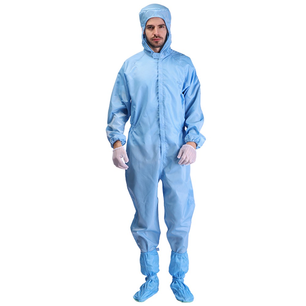 Bộ Đồ Liền Thân Chống Bụi Chống Tĩnh Điện Tái Sử Dụng Được