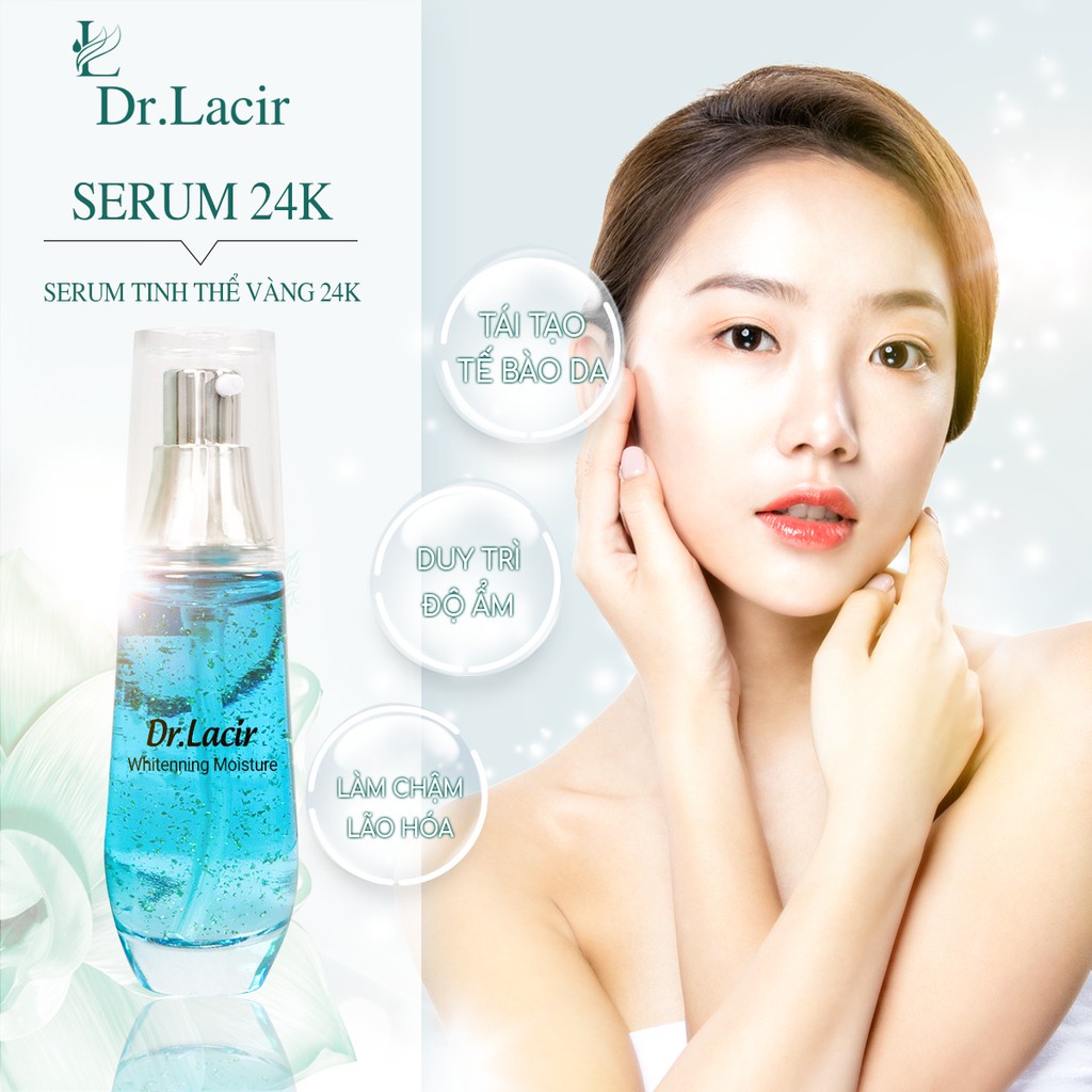 Serum tinh thể vàng 24K Lamer Care Dr Lacir - Crystal serum chính hãng