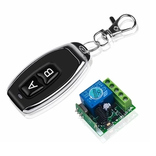 Mô Đun Nhận Tín Hiệu Điều Khiển Từ Xa Không Dây 1ch 433mhz 220V 10A 1ch Kèm Remote 433 Mhz
