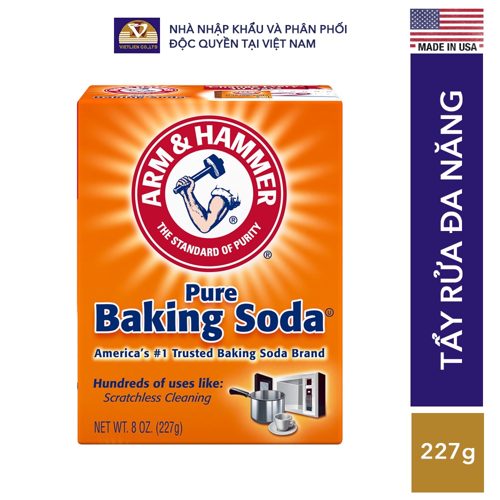 Muối Nổi tẩy rửa đa năng Baking Soda 227g