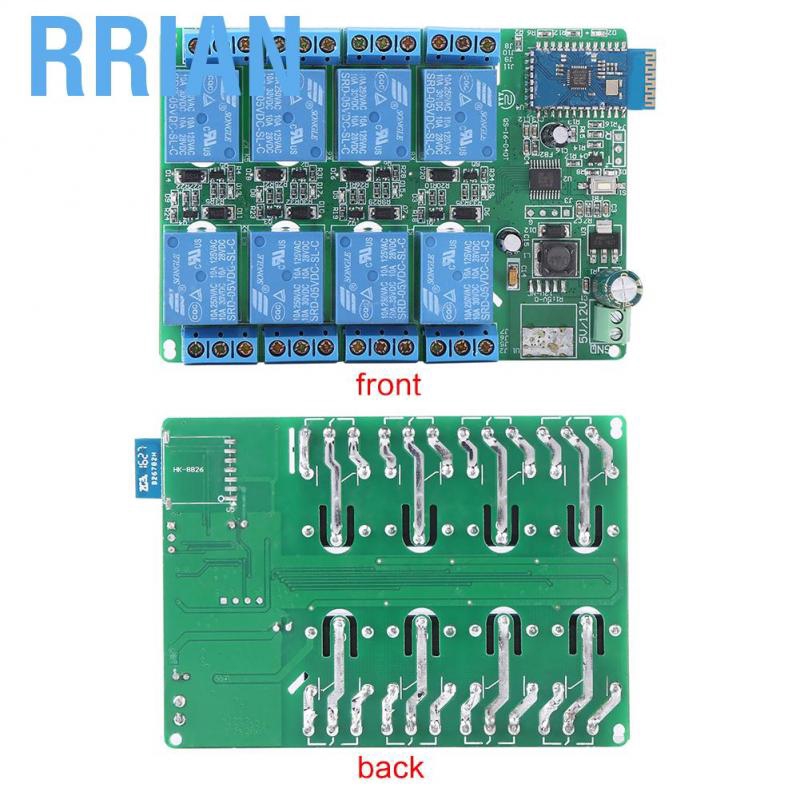 Rơ le Bluetooth có công tắc điều khiển từ xa 8 kênh dành cho điện thoại Android RRIAN 5V