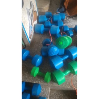 Tạ tay nhựa đôi 16kg(8kg một bên)💪