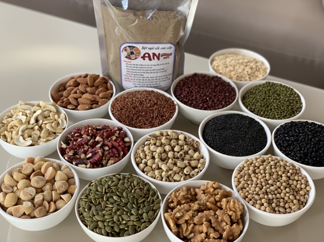 Bột ngũ cốc cao cấp 14 loại hạt An Organic  (1 ký) | BigBuy360 - bigbuy360.vn