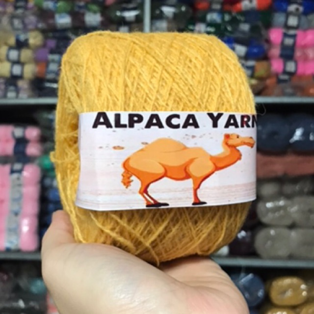 Len Alpaca mềm ,khô xốp, sản phẩm rất nhẹ
