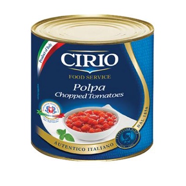CÀ CHUA NGUYÊN VỎ, CẮT NHỎ CIRIO 2,5KG