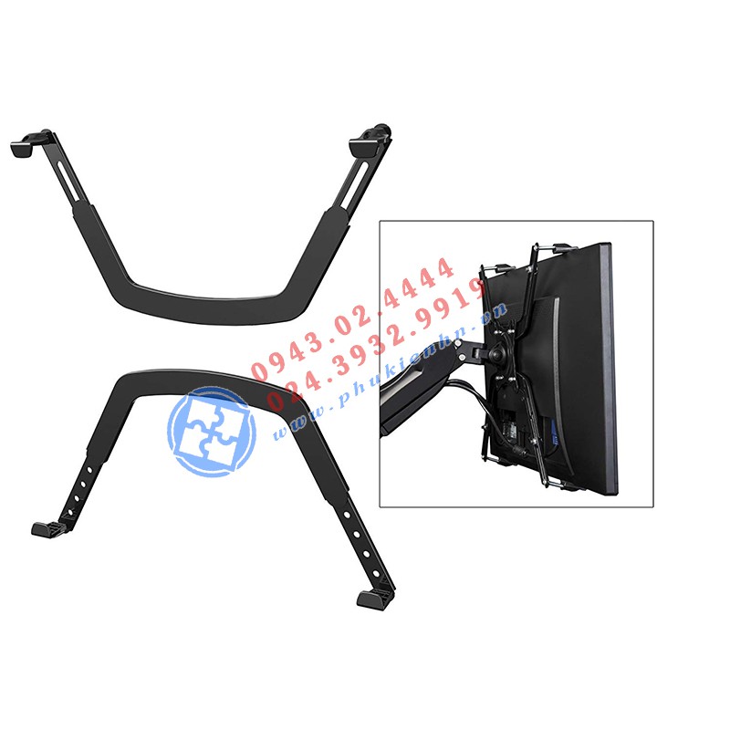 Kẹp Màn Hình Máy tính dành cho màn không có lỗ bắt vít  FP1