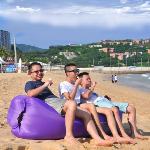 SOFA LƯỜI TÚI XẾP GỌN NHANH CHÓNG KHÔNG CẦN BƠM HƠI