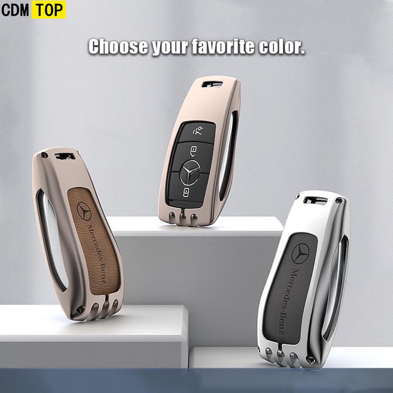 Vỏ Bọc Bảo Vệ Chìa Khóa Xe Hơi Benz E300l glc260 Bằng Hợp Kim Kẽm
