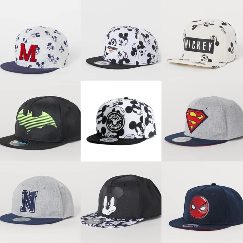 MŨ SNAPBACK CÁC MẪU CHO BÉ TRAI - GÁI