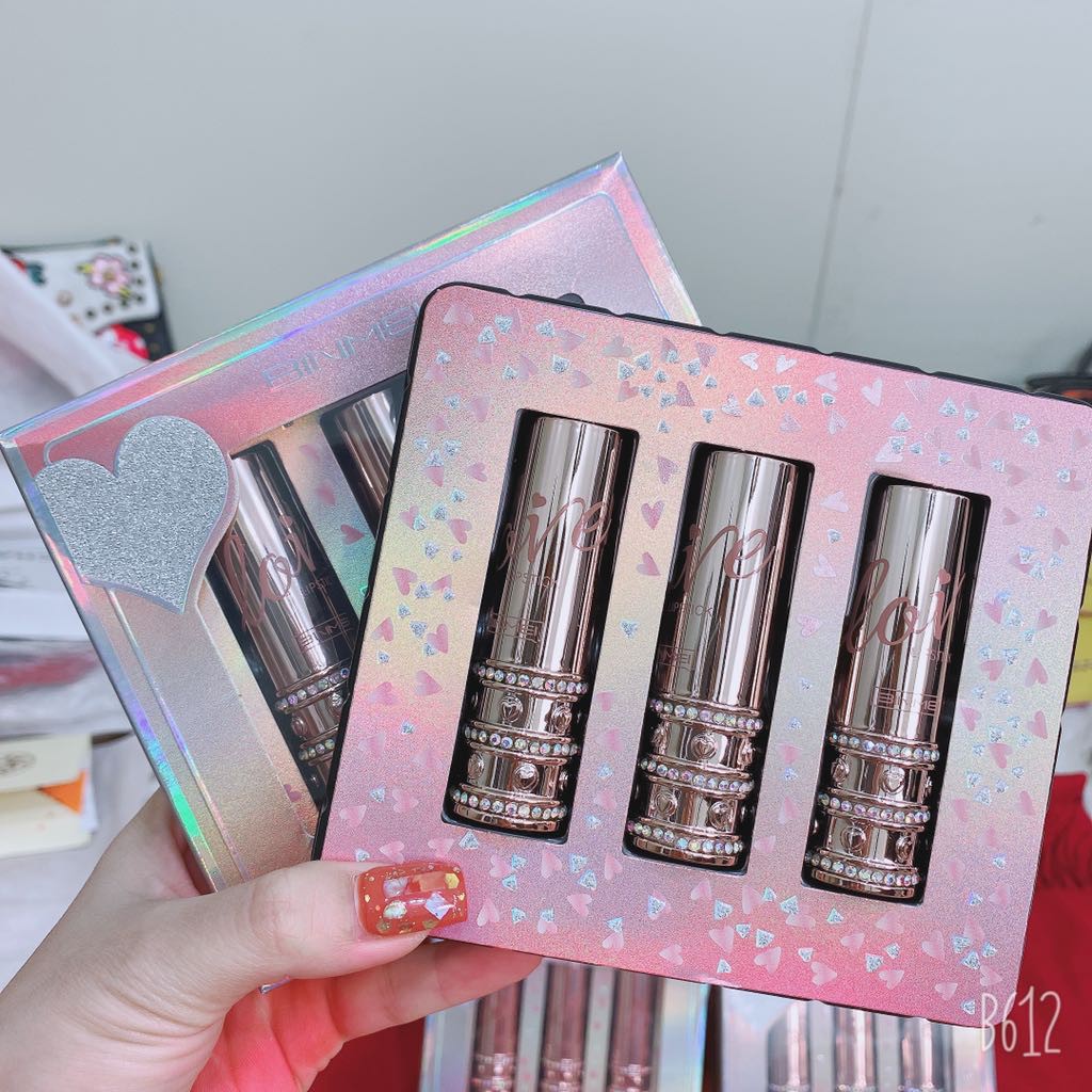 Set 3 son lì đính đá Binmei G346 | BigBuy360 - bigbuy360.vn