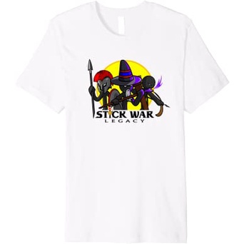 🔥HOT🔥Áo thun game Stick War: Legacy - Đại chiến người que cực ngầu hình in đẹp chất áo mát