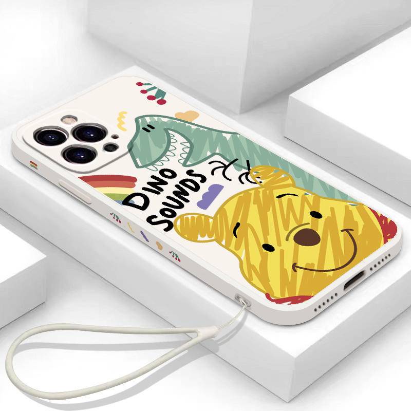 Ốp lưng iphone Vỏ IPHONE Doodle Pooh Nhìn thẳng Case iphone13 /12promax 11 / x / xs /xr/xsmax /7p /8p/ 7/8 /6 /6s