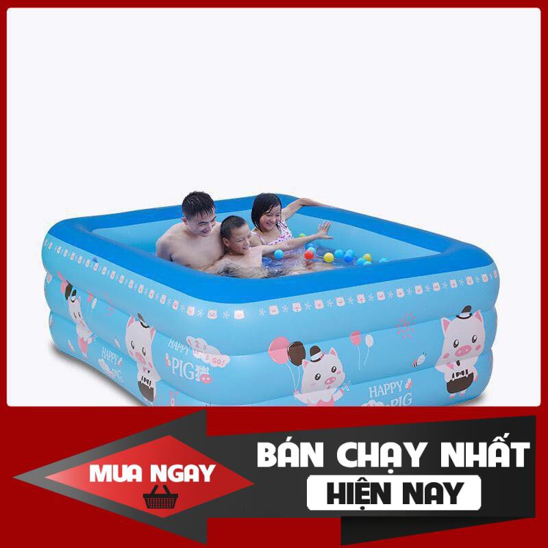 Bể bơi 2m1 siêu hot - đồ chơi vận động cho bé tiện lợi