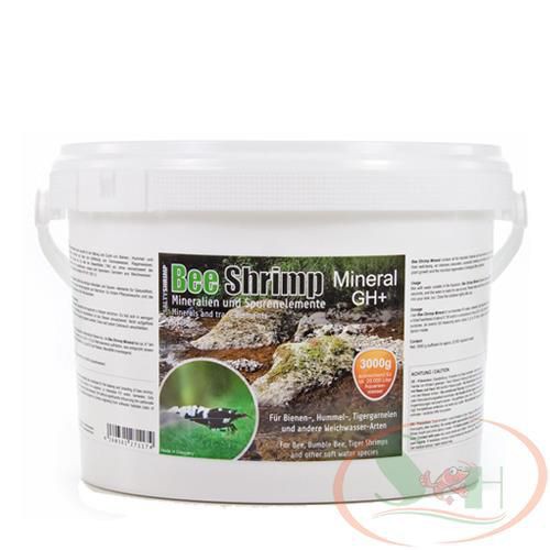Khoáng bột Salty Shrimp Bee Shrimp Mineral GH+ thùng 3000 gram bổ sung bể cá tép bucep thủy sinh