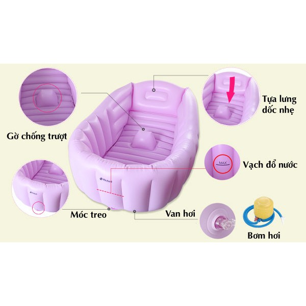 THAU/CHẬU TẮM PHAO RICHELL