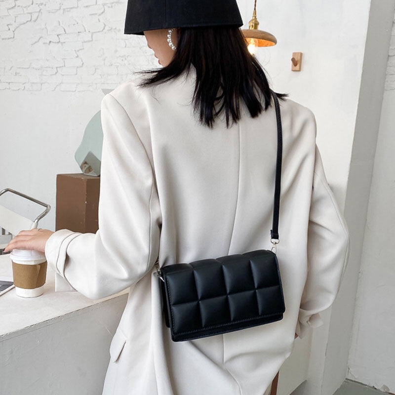 Túi đeo vai YADOU hình vuông cỡ nhỏ thiết kế đơn giản dành cho nữ