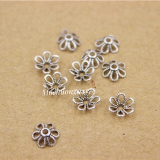 [S925] Set 2 Charm bạc ốp cánh hoa - MH253 MOCHUONG JEWELRY