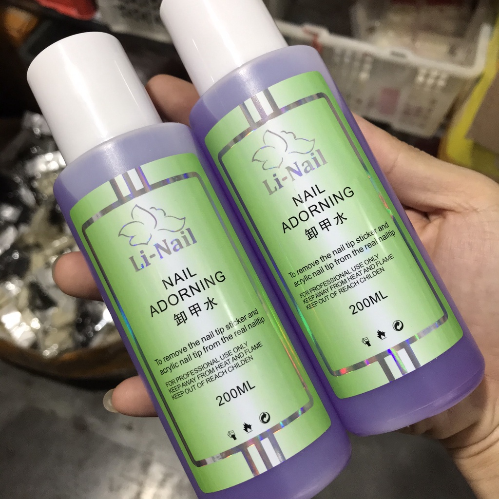 Nước ủ phá gel móng hiệu linail 200ml