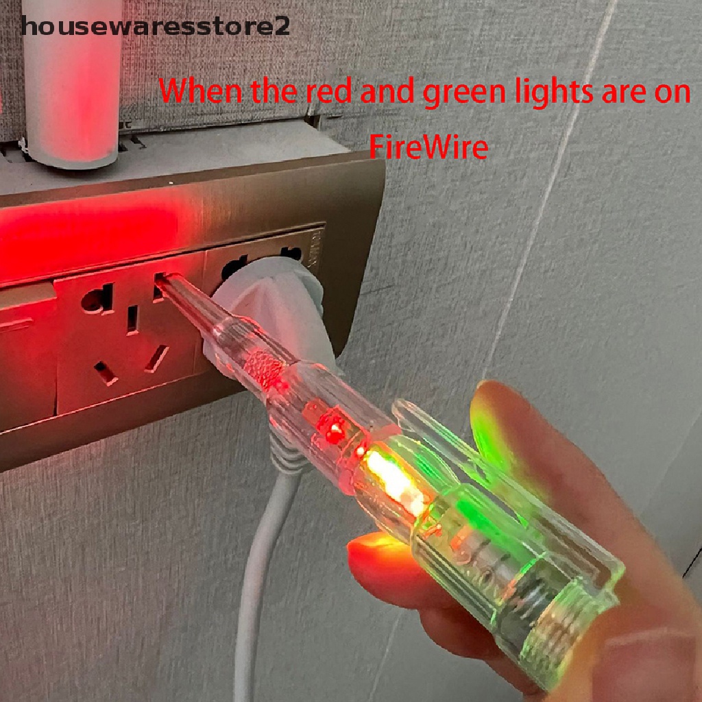 [Housewarestore2] Bút Thử Điện Thông Minh Có Đèn LED Chất Lượng Cao